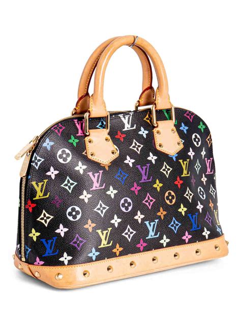 louis vuitton alma bag black price|louis vuitton alma tote bag.